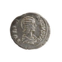 denarius, Julia Domna (ca. 160–217; Roman empress 193–211), Roman Empire. Obv.: IVLIA AVGVSTA —