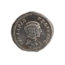 Denarius, Caracalla (188–217; Roman emperor 198–217), Julia Domna (ca. 160–217; Roman empress