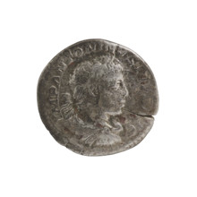 Denarius of Elagabalus (reigned 218–222 AD), Roman Empire, 220–222. Obverse: IMP ANTONINVS PIVS AVG