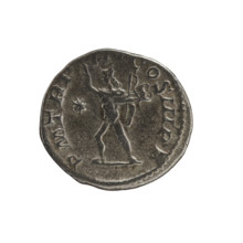 Denarius, Elagabalus (Roman emperor, 218–222 CE). Obverse: IMP ANTONINVS PIVS AVG — Bust of