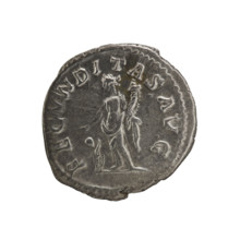 Denarius, Elagabalus (204–222; Roman emperor 218–222). Julia Maesa (164–224) — iconography.