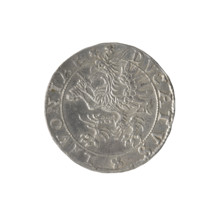 Livonian half-mark (half-fine), Sigismund II Augustus (king of Poland; 1544–1572), (interregnum),