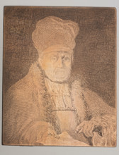 Bust of a church dignitary; Jean Pierre Norblin de la Gourdaine (1745–1830), graphic artist;