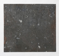 View of a port quay in a northern European city; verso: graphic trials or fragment of a