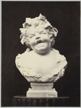 Photograph of the sculpture 'Screaming Putto' by Wiktor Brodzki; sculptor Wiktor Brodzki (c
