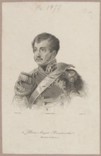 Portrait of Prince Józef Poniatowski; Goulu, Ferdinand Sébastien (1796–1848?), graphic artist;