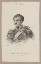 Portrait of Prince Józef Poniatowski; Goulu, Ferdinand Sébastien (1796-1848?), graphic artist;