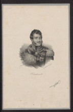 Portrait of Prince Józef Poniatowski; François Séraphin Delpech (1778–1825), graphic artist and