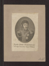 Portrait of Prince Józef Poniatowski; Jan Nepomucen Lewicki (1795–1871), graphic artist; Waclaw