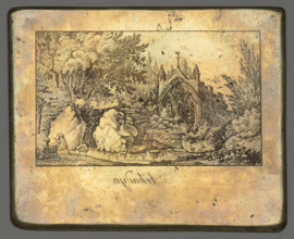Arkadya, Dietrich, Fryderyk Krzysztof (1779–1847), graphic artist; landscapes, prayer (genre