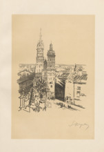 Church of the Virgin Mary, Wyczólkowski, Leon (1852–1936), graphic artist; Cotty, Jan (printing