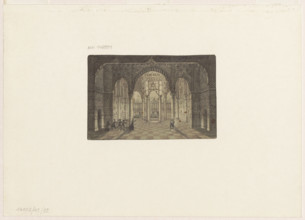 Interior of the Turkish palace; Griegorij Griegorievich Czernitsov (1801–1865), draughtsman;