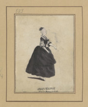 Jacqueline in the art of Maitre en droit, Janinet, Jean-François (1752-1814); French drawings;