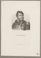 Portrait of Prince Józef Poniatowski; publisher: Ambroise Tardieu (1788–1841); graphic artist: