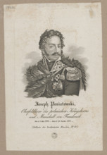 Portrait of Prince Józef Poniatowski; graphic artist; Józef Antoni Poniatowski (1763–1813);
