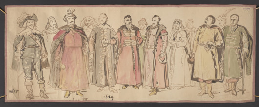 Polish costumes from the 17th century: the times of Wladyslaw IV Vasa and Jan III Sobieski, Gerson,
