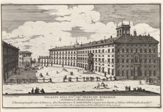 Palazzo dell ecc.mo sig.r prencipe Borghes, Palazzo Borghese in Rome, Il quarti libro del nuovo