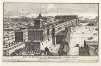 Palazzo Pontificio su'l Quirinale detto Monte Cavallo, Palazzo del Quirinale te Rome, Il quarti