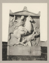01 Stele of Dexileos, Stela of Dexileos, photograph, number: '32.', Athens, c. 1895 - c. 1915,