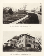 Botanic garden and herbarium, The astronomical observatory, page, photomechanical print, number: '