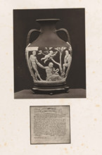 Letter and the Wedgwood replica of the Portland Vase, photograph, page, photographer: Joseph