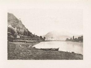 Street in Remagen, page, photomechanical print, title: 'Street in Remagen.', Remagen, c. 1889 - in