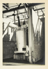 Oil switch in a power station at an unknown location in the United States, 132 kv oil switch,