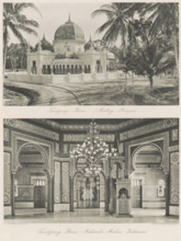 Tandjong Poera Malay Mosque (above), Tandjong Poera Malay Mosque. Interior (below), Exterior