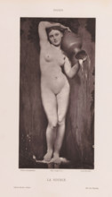 Portrait of Jean Auguste Dominique Ingres, page, photomechanical print, cliché maker: attributed to