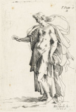 Standing woman, Libreto di diversi figurine dissignato da Fran. parmensis et conservata nella