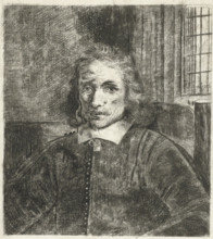 Pieter Haaringh ('Young Haaringh'), print, printmaker, after print by, Rembrandt van Rijn, paper,