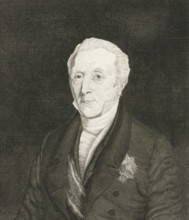 Portrait of Willem Frederik Baron van Roëll, print, printmaker: Henricus Wilhelmus Couwenberg,