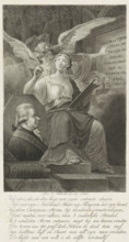 Portrait of William V, Prince of Orange-Nassau, print, Portrait of William V in an octagonal frame.