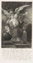Portrait of William V, Prince of Orange-Nassau, print, Portrait of William V in an octagonal frame.