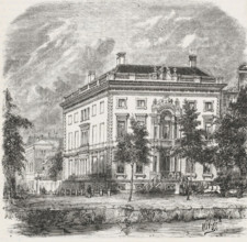 House of Mr. Fuld, House of banker Elias Fuld on the corner of the Keizersgracht and the Molenpad