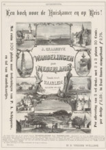 Advertisement for: J. Graandyk. Walks through the Netherlands. Haarlem: Herman Diederick Tjeenk