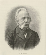 Portrait of Johannes Warnardus Bilders, print, book illustration, Portrait of Johannes Warnardus