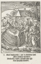 Christ Child builds a ship, The Childhood of Our Lord Jesus Christ, Youth of Christ, print, Series