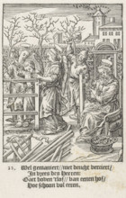 Christ Child builds a fence, The Childhood of Our Lord Jesus Christ, Youth of Christ, print, Series