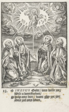 Christ Child in a halo, Youth of Christ, The Childhood of Our Lord Jesus Christ, print, Series