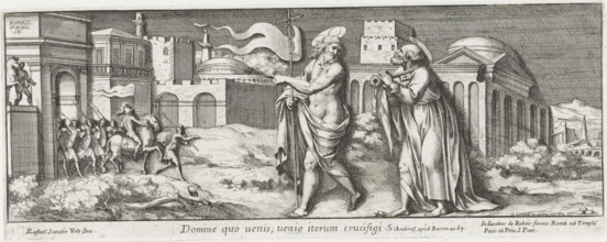 Christ Appears to Peter, Domine quo uenis, uenio iterum crucifigi, Representations by Raphael in