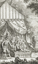 Count Ernst Casimir killed during the Siege of Roermond, 1632, print, historical print, June 2,