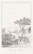 Capture of Rimberg, 6 June 1672, Capture of Rheinberg, 1672, print, historical print, Conquest of