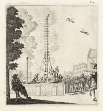 Mirror of State. Depicted in Mr. Kornelis and Ian de Wit, Mutilation of the bodies of the De Witt