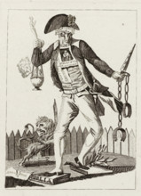Image of a Kees, Weegluis, Avijoenvreeter, Amokspoeger, or Contemporary Patriot, Caricature of the