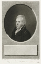 Portrait of Jan Konijnenburg, print, Round portrait of Jan Konijnenburg, minister and professor at