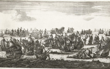 Bloody Sea Battle, occurred between the French and the Dutch, near Messina, on January 8, 1676, Sea