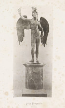 Lasa Etrusque, Bronze angel from the Etruscan period, page, photomechanical print, number: 'Pl.