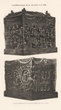 Sarcophagus of s. Helena. AD 330 Sarcophagus of Constantia. AD 350, Two sarcophagi of Helena and