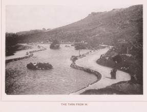 The Tarn from W., page, photomechanical print, c. 1890 - c. 1900, paper, collotype, photoprint,